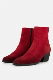 LazamaniCowboylaarzenroodLeer