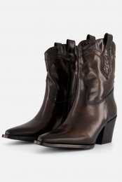 LineaZetaCowboylaarzenbruinLeer