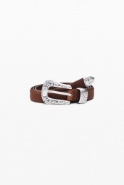 Cowboybuckleleatherbelt