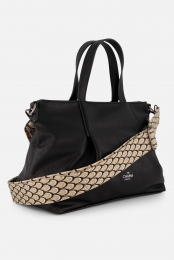 CharmLondonHandtaszwartSynthetisch