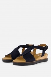 GaborSandalenblauwSuede