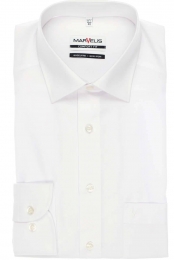 MarvelisStrijkvrijOverhemdComfortFitUniWit44