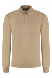 FellowsUnitedPulloverPremiumHalfZipJersMidBrownbronze2XL