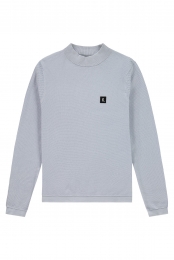 KultivateKNSTRUCTUREMOCKPulloverHalogenBlueL