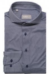 faktsOverhemdblauwPiedDePoule