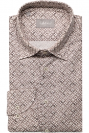 faktsOverhemdbruinMotief