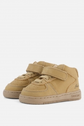 ShoesmeBabyschoenenVeterbootsbeigeLeer