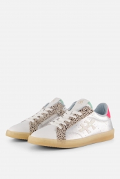 HIPAnimalSneakerszilverLeer