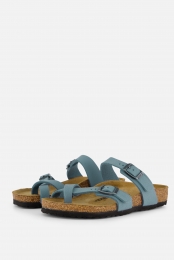 BirkenstockMayariKidsSlippersblauwNubuck
