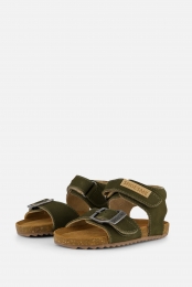 ShoesmeSandalengroenLeer
