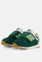 NewBalance574SneakersgroenSuede