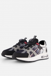 Red-RagSockSpeedlaceSneakerszwartTextiel