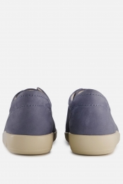 EccoSoft20WVeterschoenenblauwNubuck