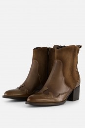 LineaZetaCowboylaarzentaupeLeer