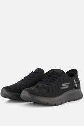 SkechersGoWalkFlexSlip-insInstapperszwart