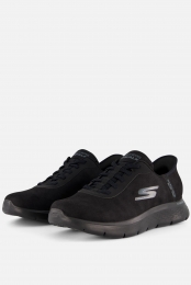 SkechersGoWalkFlexSlip-insInstapperszwart