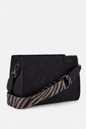 ZEBRAMerelSchoudertaszwartImitatieleer