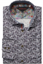 RichFridaybyJupiterOverhemdblauwMotief