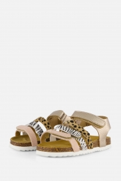 DevelabSandalengoudLeer