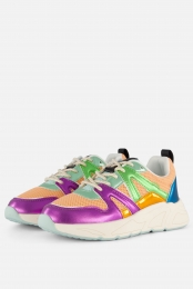 POSHbyPoelmanSneakerszilverSynthetisch