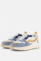 POSHbyPoelmanDenimSneakersblauwTextiel