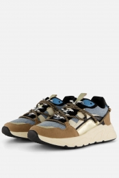 POSHbyPoelmanSneakersblauwTextiel