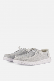 HEYDUDEWendySoxInstappersgrijsCanvas