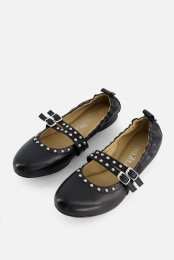 LineaZetaBallerinaszwartLeer