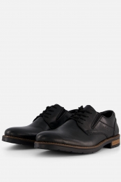 RiekerVeterschoenenzwartLeer