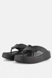 CrocsGetawayPlatformSlipperszwartRubber