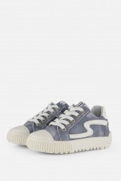 DevelabSneakersblauwLeer