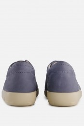 EccoSoft20WVeterschoenenblauwNubuck