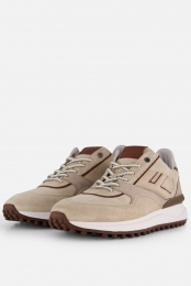 FlorisvanBommelNoppiSneakersbruinLeer