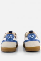 FlorisvanBommelDeZalerSneakersblauwLeer