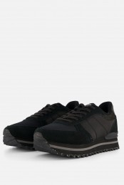 WodenRonjaPlateauSneakerszwartLeer