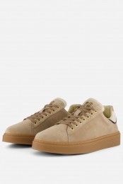 PantofoladOroElbaSneakersbeigeSuede