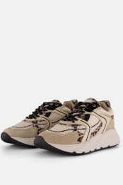 PSPoelmanSneakersbeigeLeer