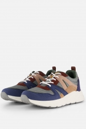 VerticeSneakersblauwTextiel