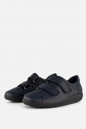 EccoSoft2SneakersdonkerblauwLeer