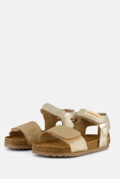VinginoFloorSandalengoudLeer