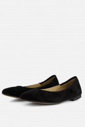 LineaZetaBallerinaszwartSuede