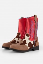 ShoesmeCowboylaarzenroodLeer