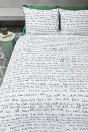 vtwonenRockRollBlackdekbedovertrek