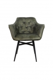 EetkamerstoelGlendalejunglegroenvelours