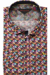 RichFridaybyJupiterOverhemdKortemouwveelkleurig