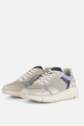 GigaMoonMistSneakerszilverLeer