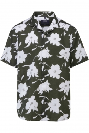 OLYMPSIGNATURECasualLinnenOverhemdolijfBedrukt