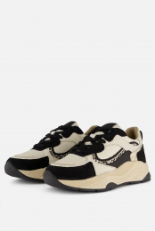 PSPoelmanSneakerszwartSynthetisch