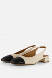 LineaZetaSlingbacksbeigeLeer