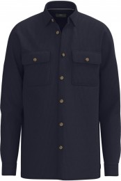 Fynch-HattonOvershirtdonkerblauwEffen